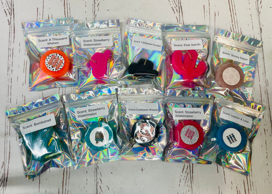 Freshie package fillers/ Scent Testers MOQ 10