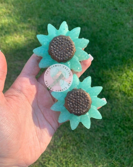 Sunflower Vent Clips Set of 2